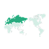 ヨーロッパの地図