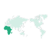 南アフリカの地図