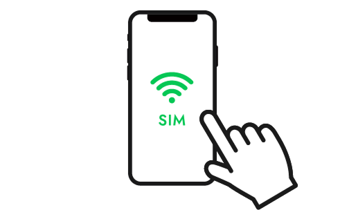 eSIMをスマホで確認